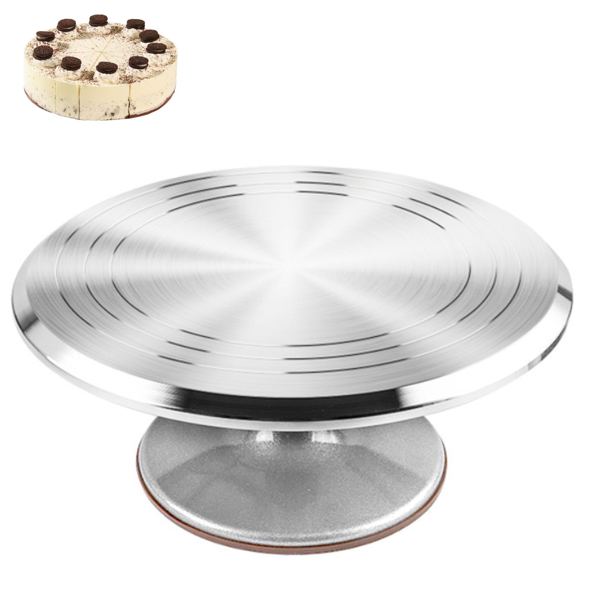 Amazon｜COOKLEE ケーキ 回転台 ケーキスタンド ケーキ台 ケーキ装飾台